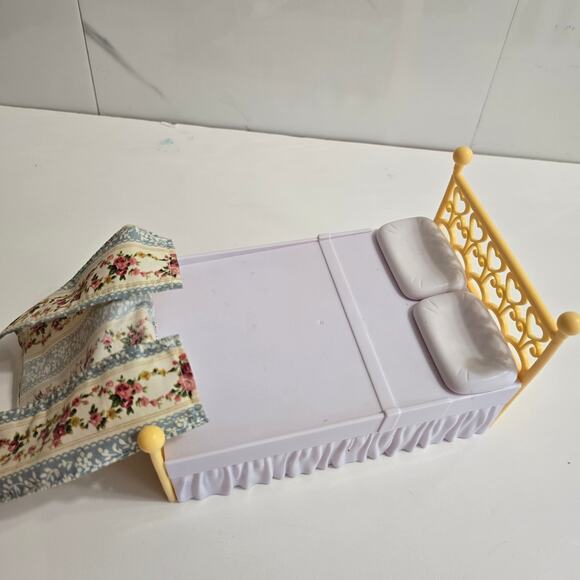 Caring Corners Dollhouse PARENTS BED Double 2007 Learning Curve - Picture 4 of 7